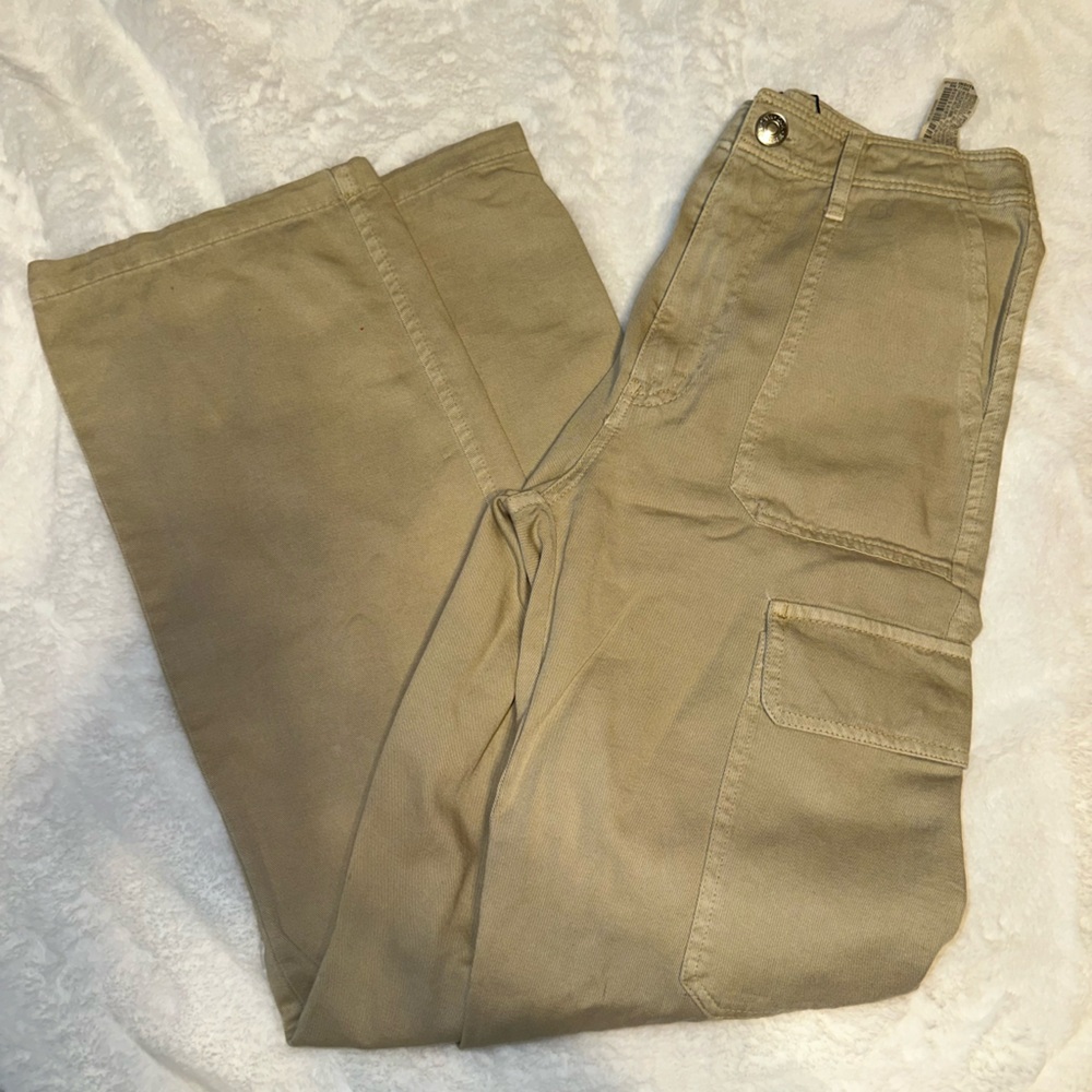 Zara beige cargo pants